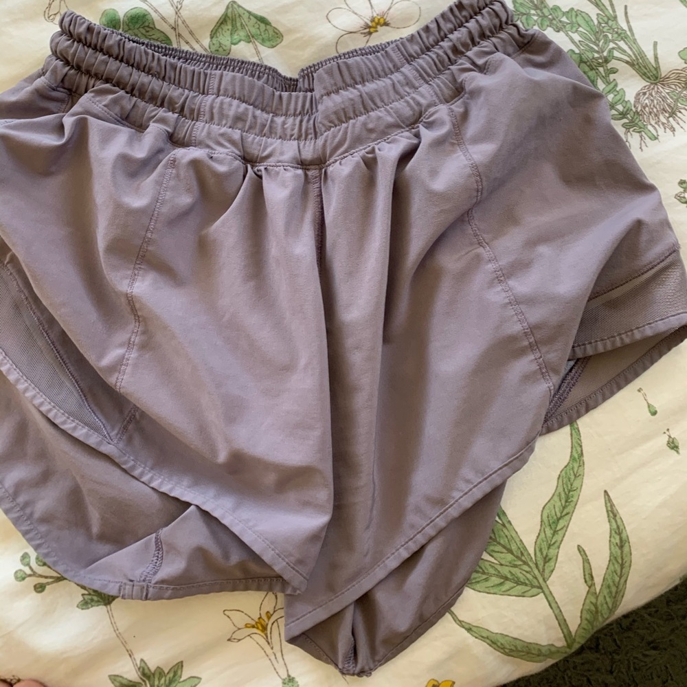 Lululemon purple hotty hot short
